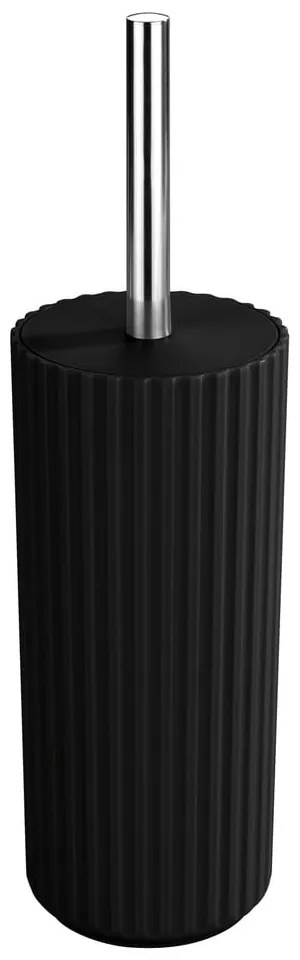 Čierna WC kefa Minas - Allstar