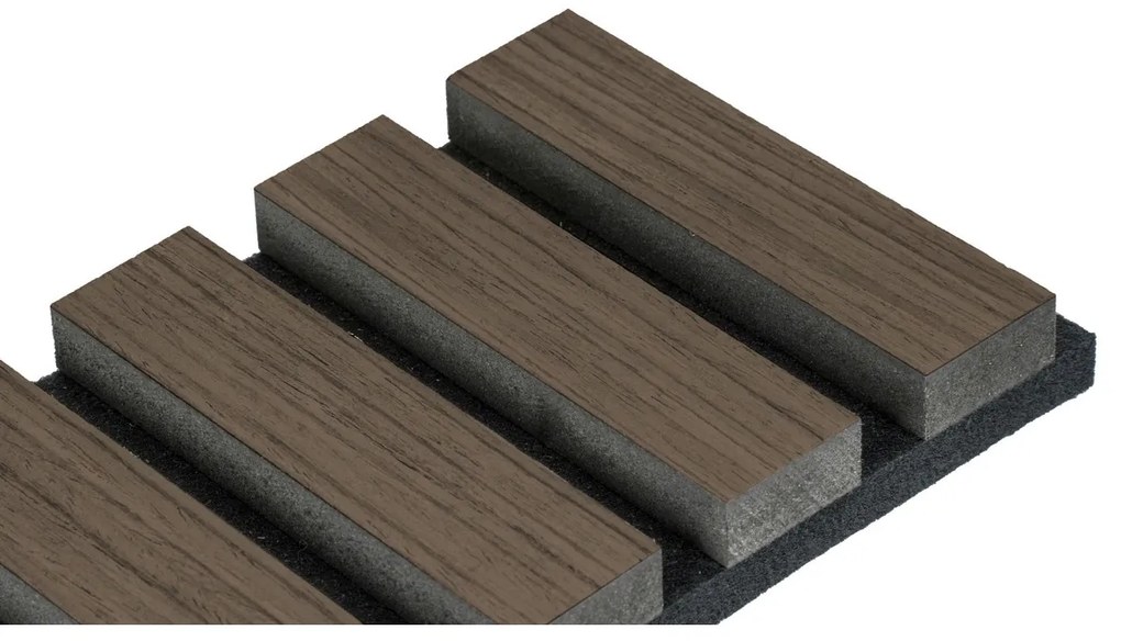 Akustický panel G21 270x60,5x2,1 cm, tmavý orech 63910195 2ks