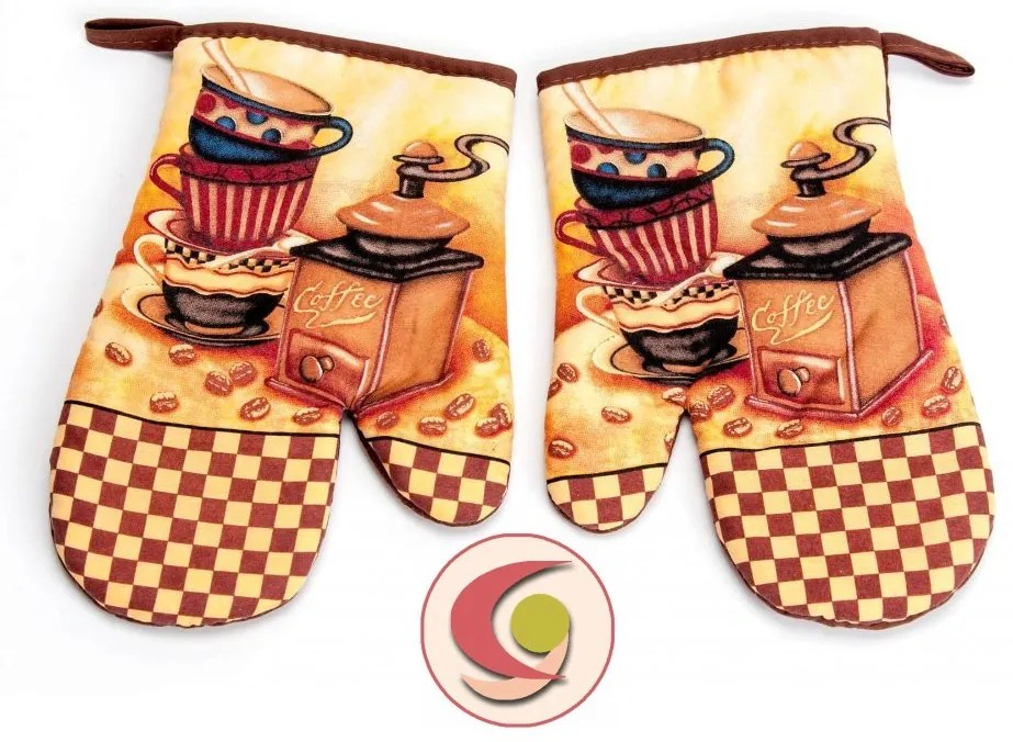 Kuchynské chňapky COFFE CUPS