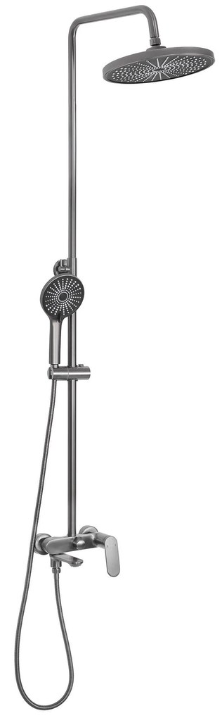 Rea Marco, sprchový set s vaňovým výtokom, grafitová, REA-P5600