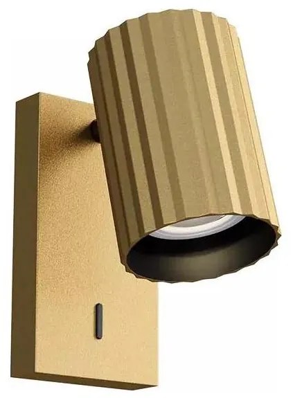 Redo 01-2582 - Nástenné bodové svietidlo DELPHI 1xGU10/7W/230V zlaté