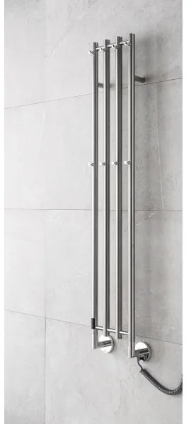 P.M.H. MO1SS-LK - Elektrický sušiak na uteráky MONA 93W/230V 153,3 cm IP44 nerez