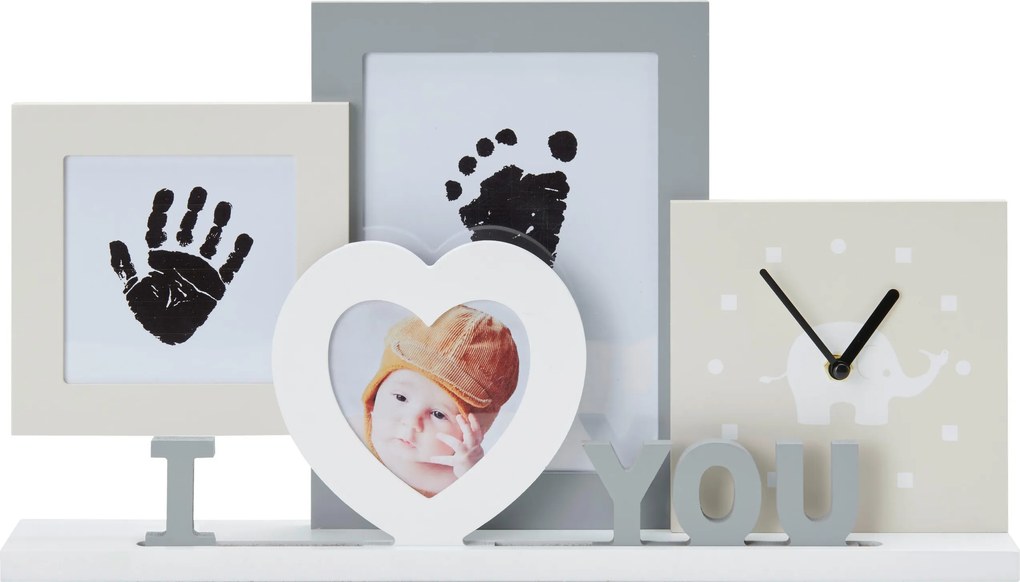 XXXLutz RÁM NA OBRAZY, 3 foto 10 cm x 10 cm My Baby Lou - Rámy na obrazy - 006318001301