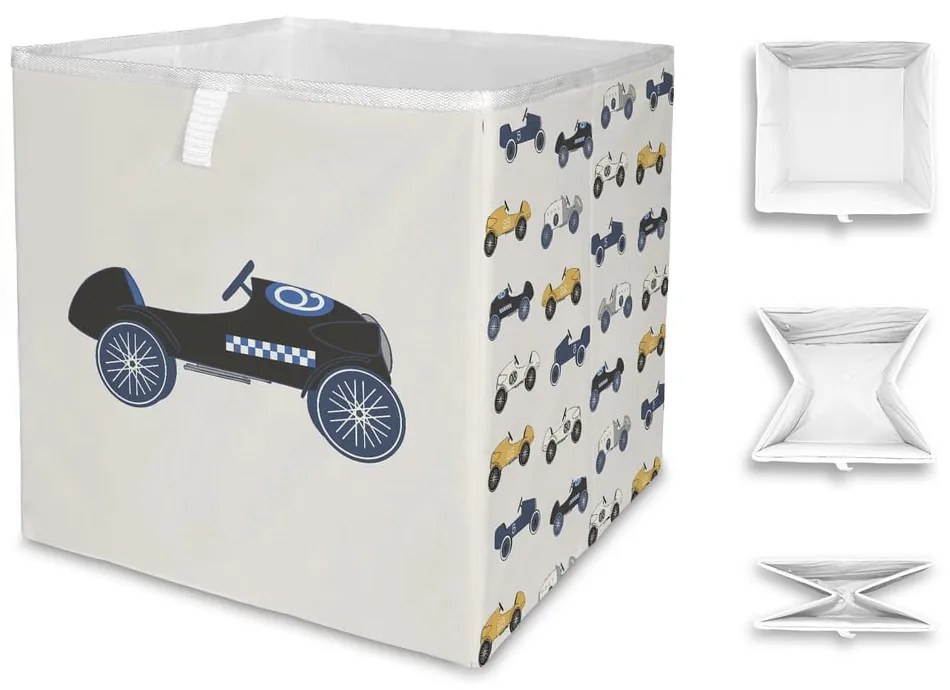 Látkový detský úložný box Ralley - Butter Kings