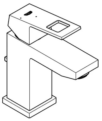 GROHE 2339000E - Umývadlová batéria EUROCUBE DN 15 lesklý chróm