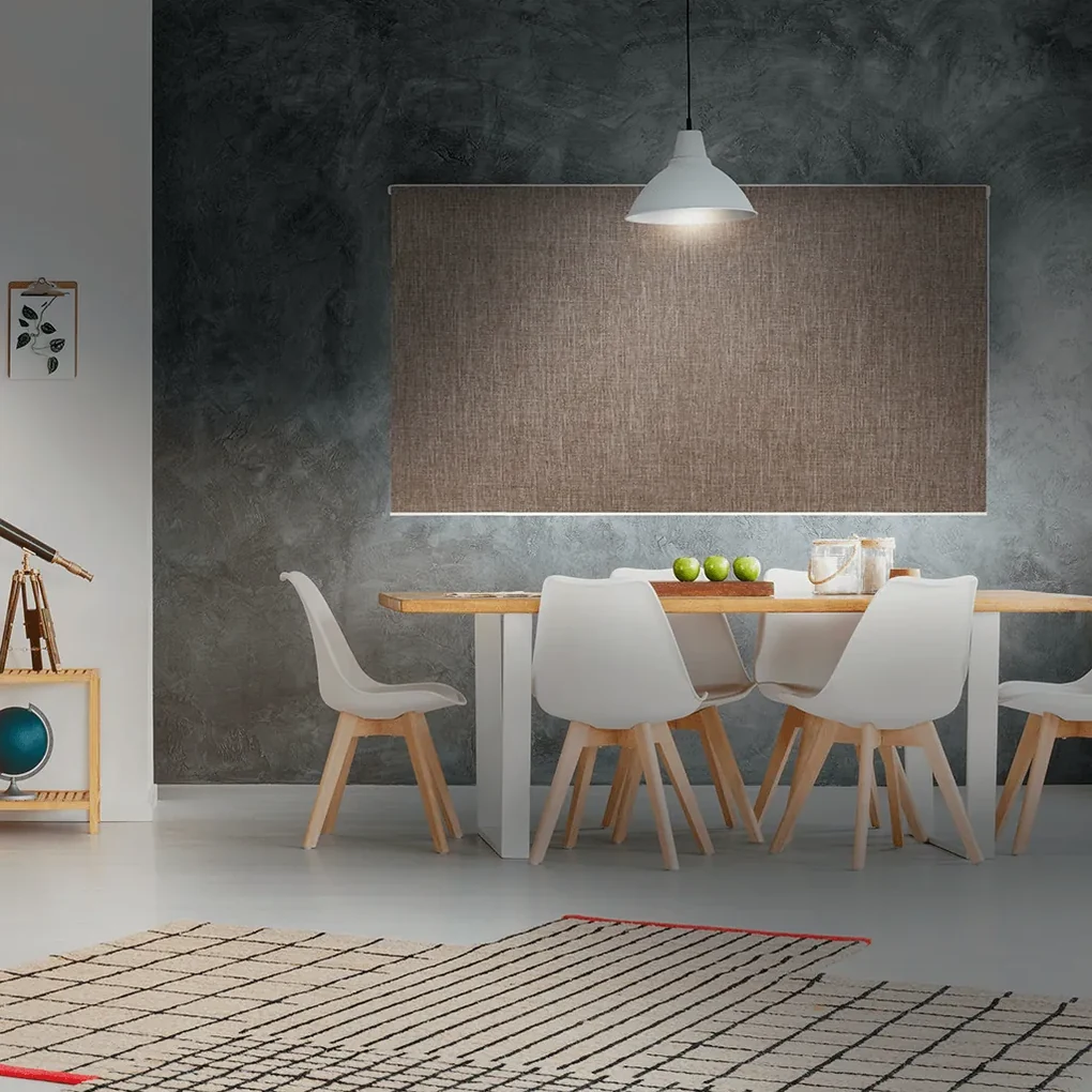 FOA Termo roleta, STANDARD, Svetlo hnedá strakatá, T 011 , 30 x 220 cm