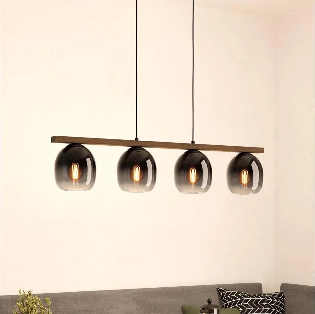 Eglo 900186 - Luster na lanku FILAGO 4xE27/40W/230V