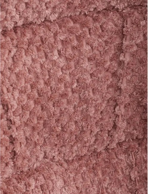 Jedálenská stolička bouclé, ružová CT-W1077 PINK2