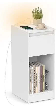Nočný stolík s LED osvetlením LET610W01
