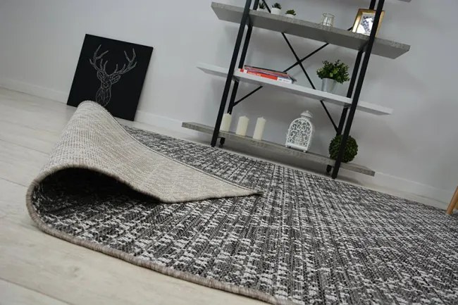 Koberec SIZAL LOFT 21145 BOHO slonia kosť / strieborný / sivý