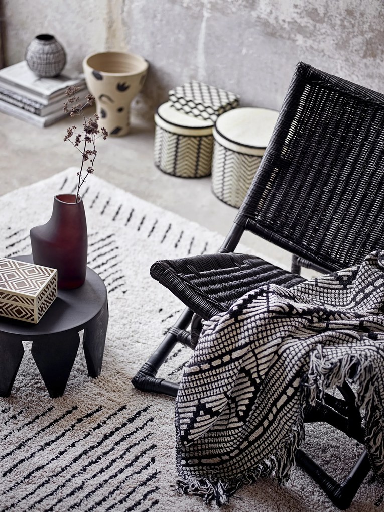 Bloomingville Prehoz vzorovany z recyklovanej bavlny - Cutte Throw