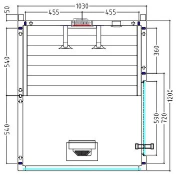 Infrasauna VOLLSPEKTRUM-MINI pre 1 osobu