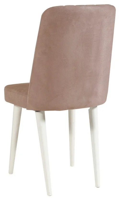 Jedálenská stolička VINA béžová/biela