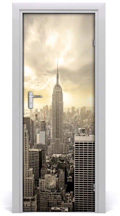 Fototapeta samolepiace dvere Manhattan New York 75x205 cm