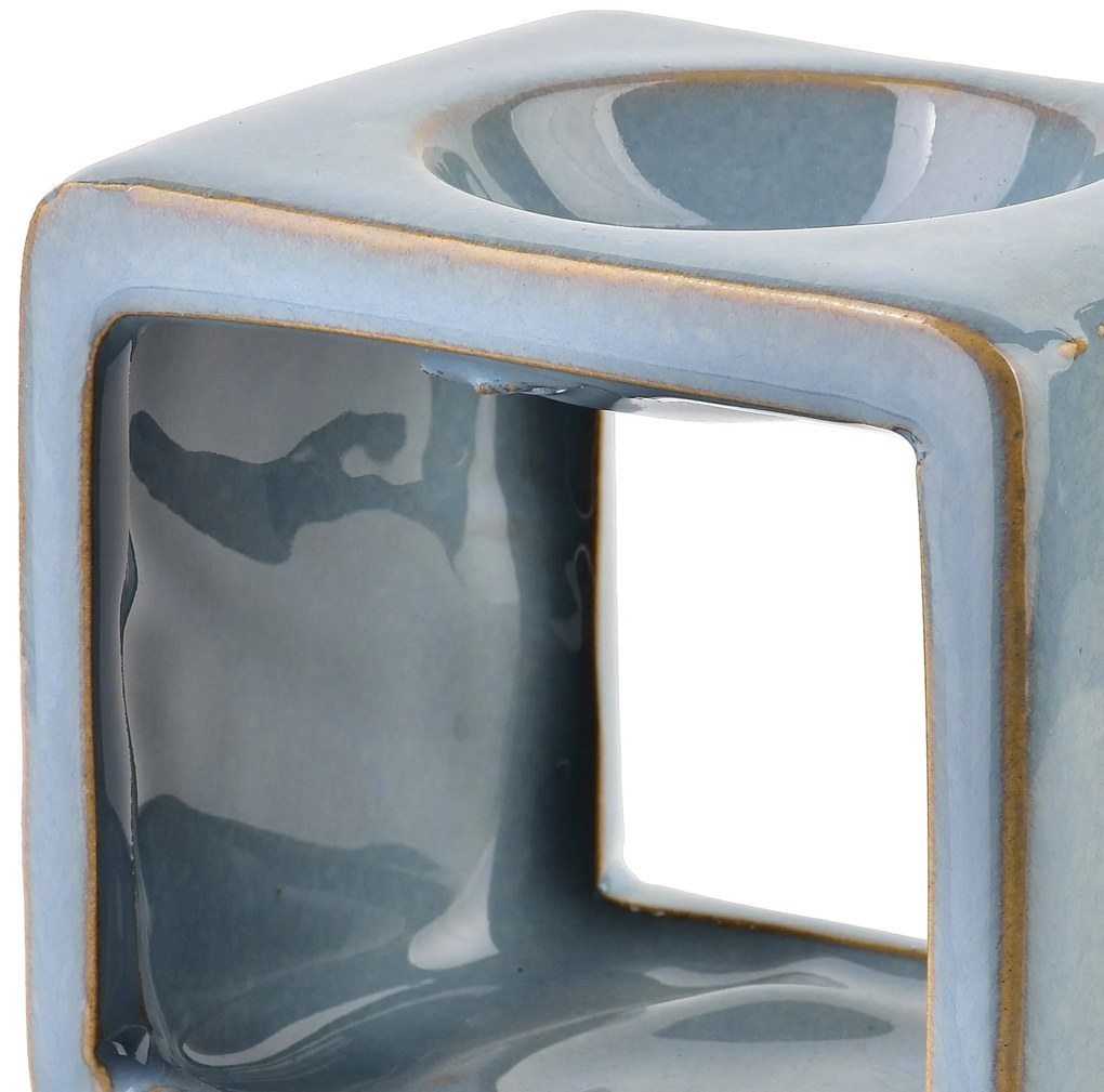 Keramická aroma lampa LUNI 8,5 cm modrá