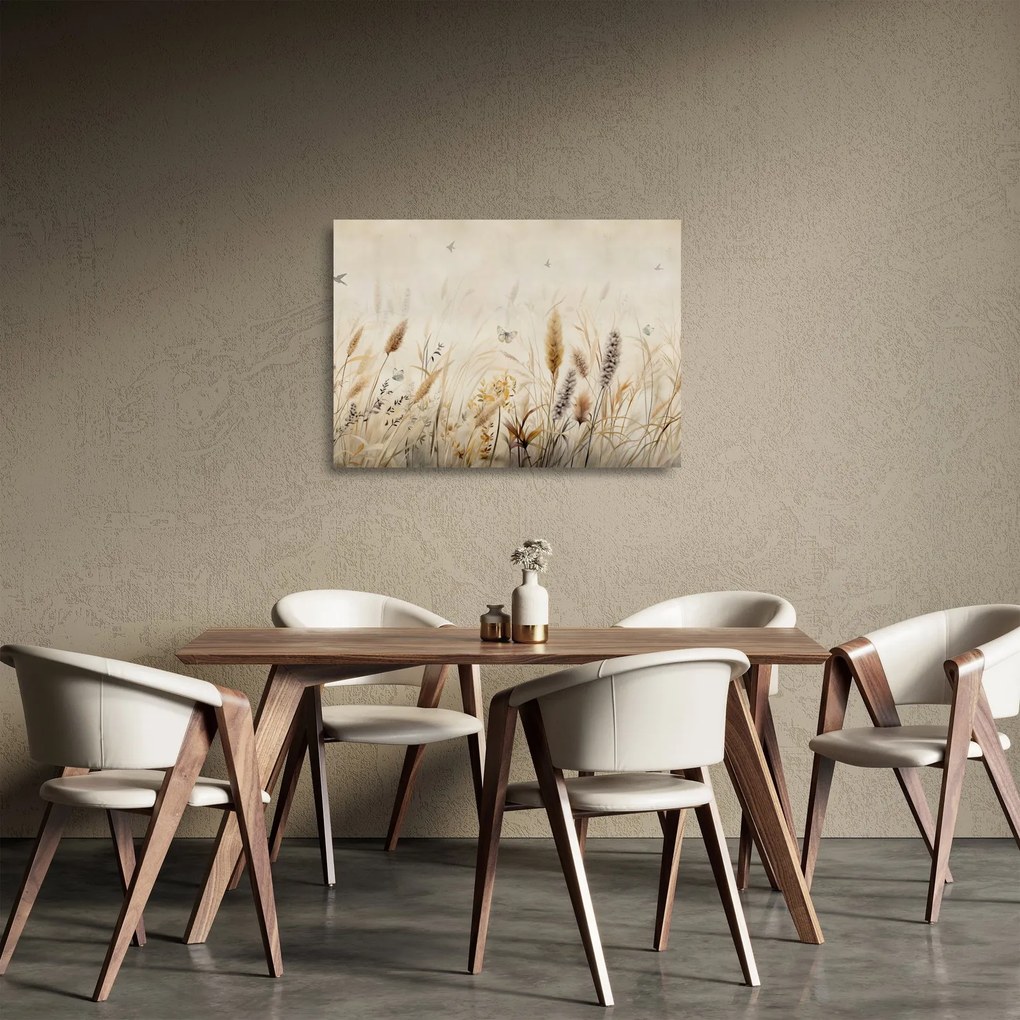 Sklenený obraz - Divoká lúka (70x50 cm)