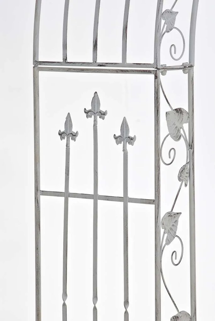 Oblúk na ruže Emma - Biela antik