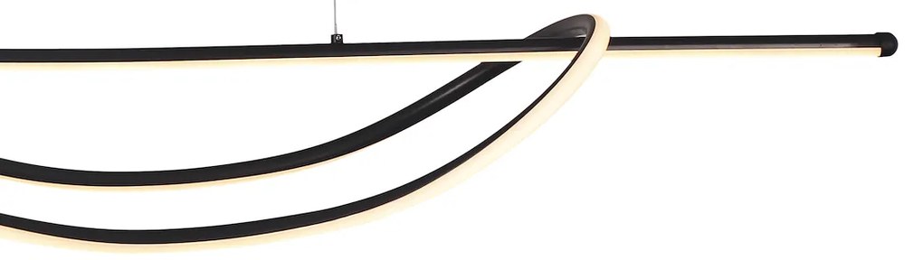 Závesné LED svietidlo Ambar, 2x LED 35w, 4000k, b
