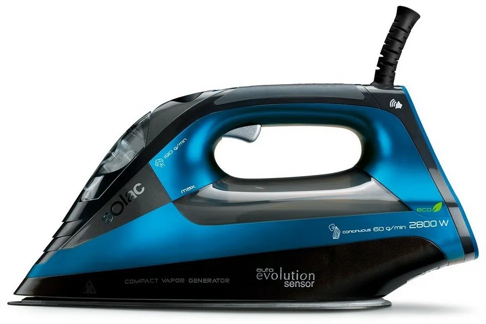 Žehlička Solac CVG9512 s parným generátoromIntelligent Evolution Sensor