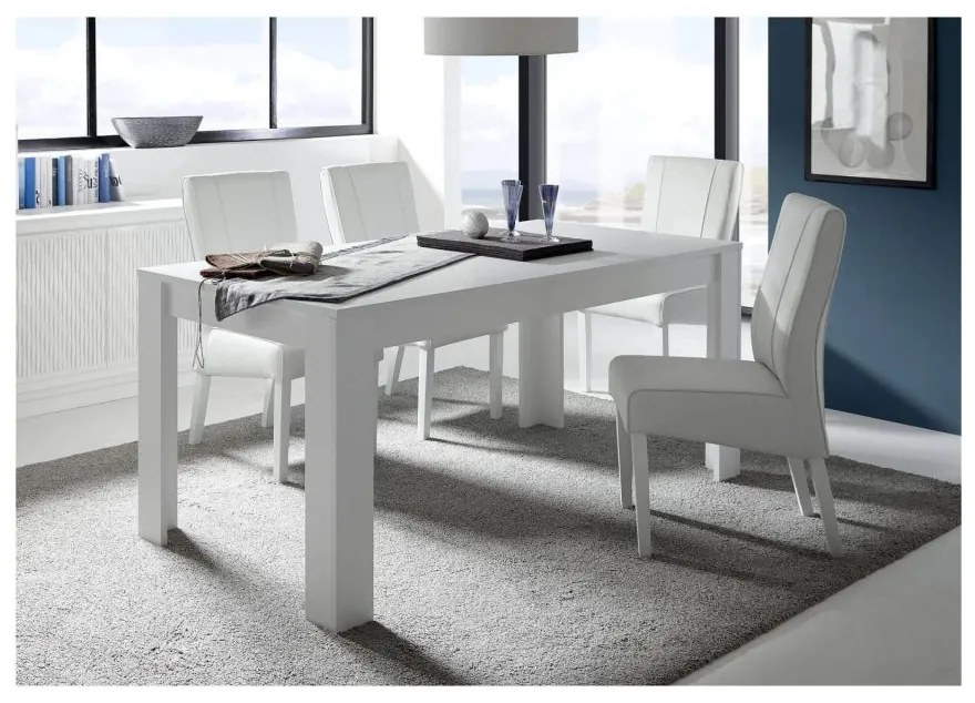 Rozťahovací jedálenský stôl SKY-T180 + rozťahovanie + 48 cm