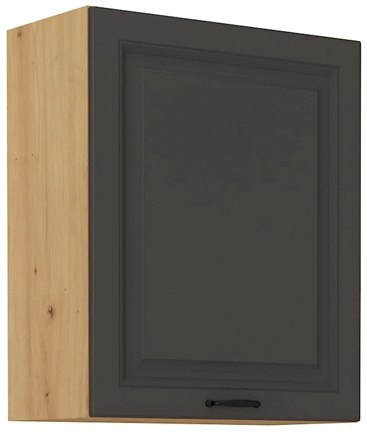 Kuchynská skrinka STILO grafit mat/artisan 60g-72 1f