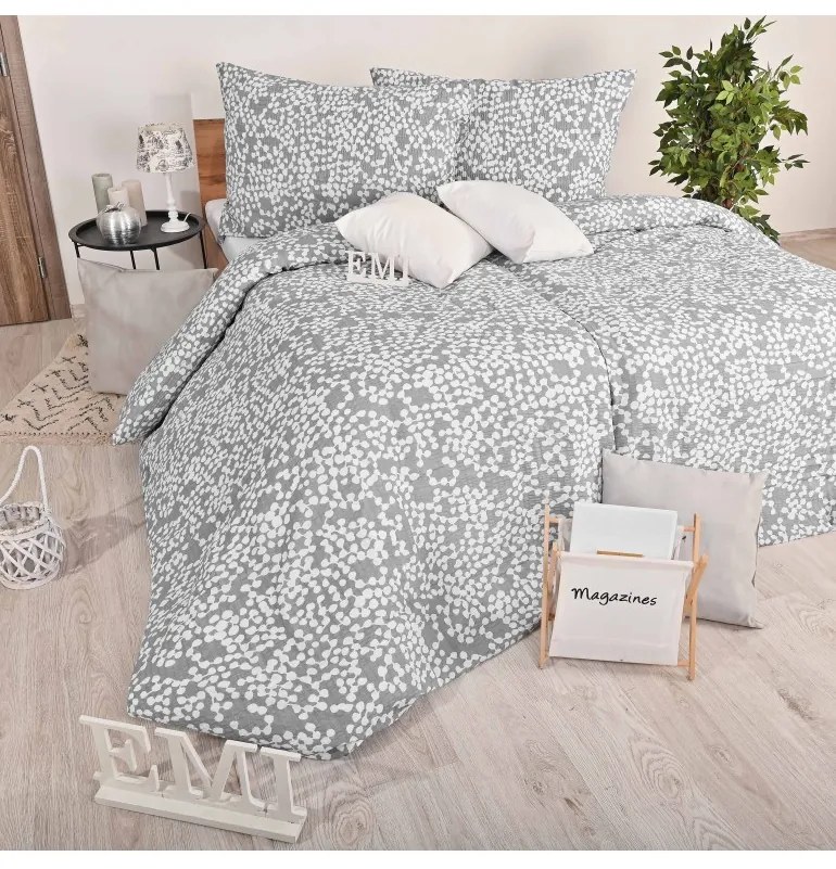 Obliečky krepové Noah EMI, Štandardný set jednolôžko obsahuje 1x 140x200 + 1x 70x90