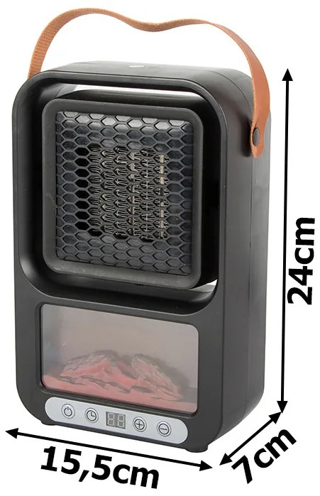 Verk Faerlka thermo heater elektrický ohřívač termostat 500w krb robustní