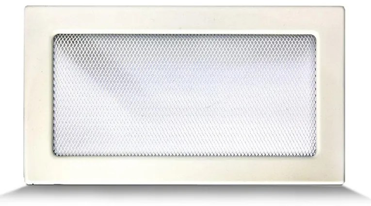 Komínová mriežka 17X30 biela