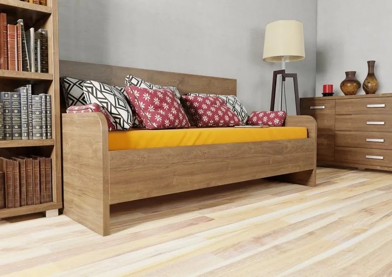 Wood Service Jednolôžko Žanetka R bez úložného priestoru 80 x 200