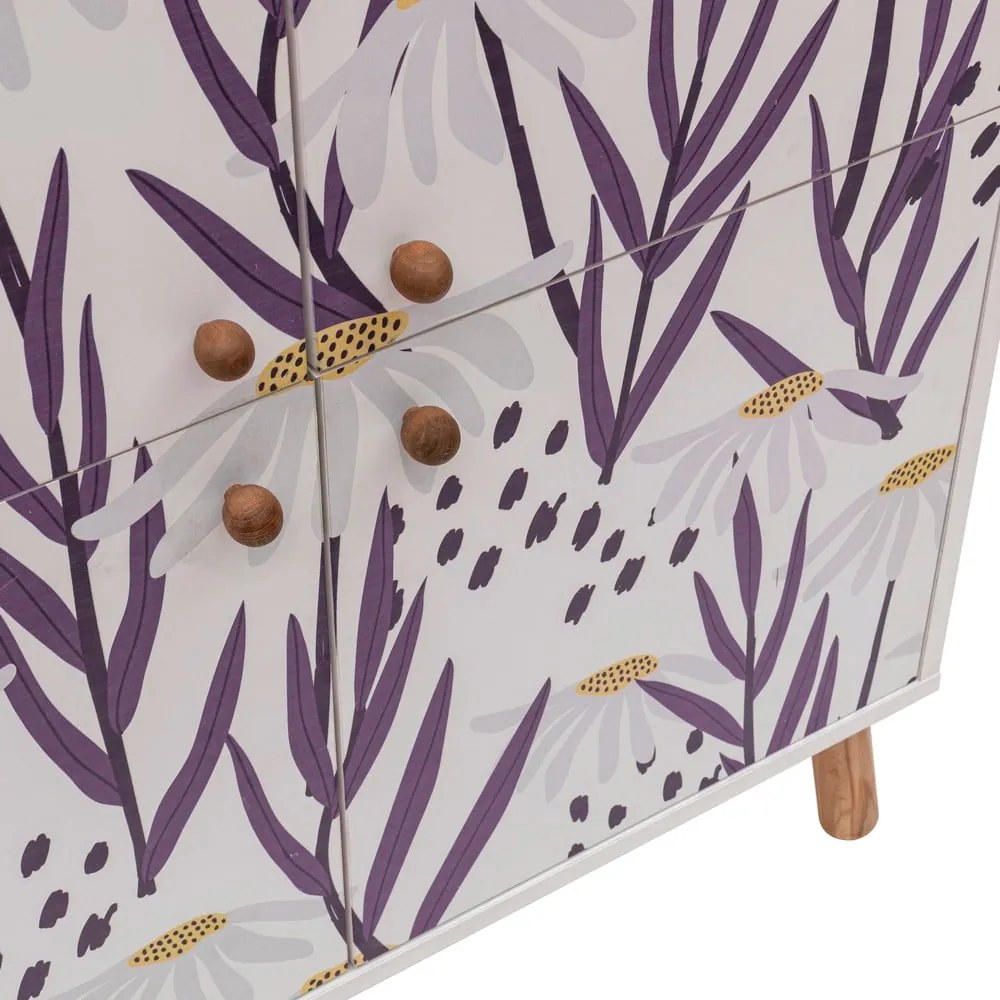 Biela skrinka 95x111 cm Multilux – Kalune Design