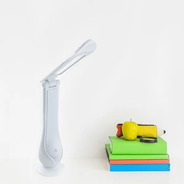 LED Stmievateľná nabíjacia stolná lampa LILLY LED/4W/5V 1200 mAh biela