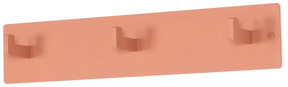 Kovový nástenný vešiak v lososovej farbe Leatherman – Spinder Design