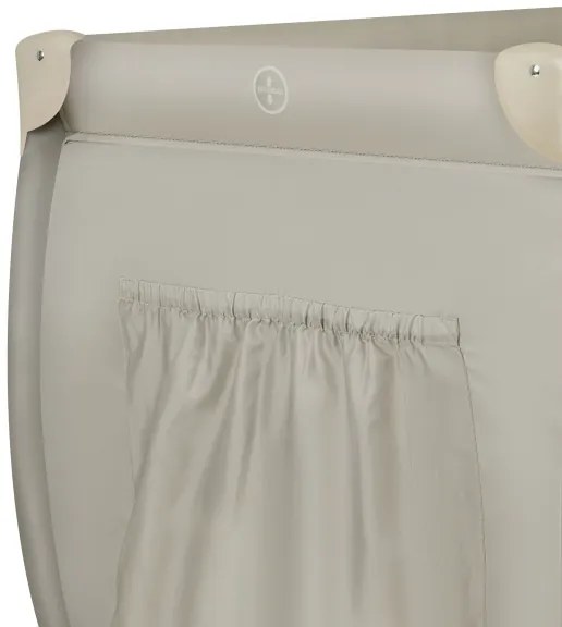 Lionelo - Cestovná postieľka STEFI PLUS Béžová Cappuccino