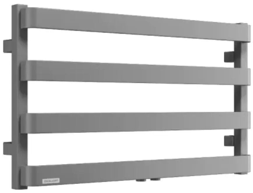 Kúpeľňový radiátor Meteor kovová šedá