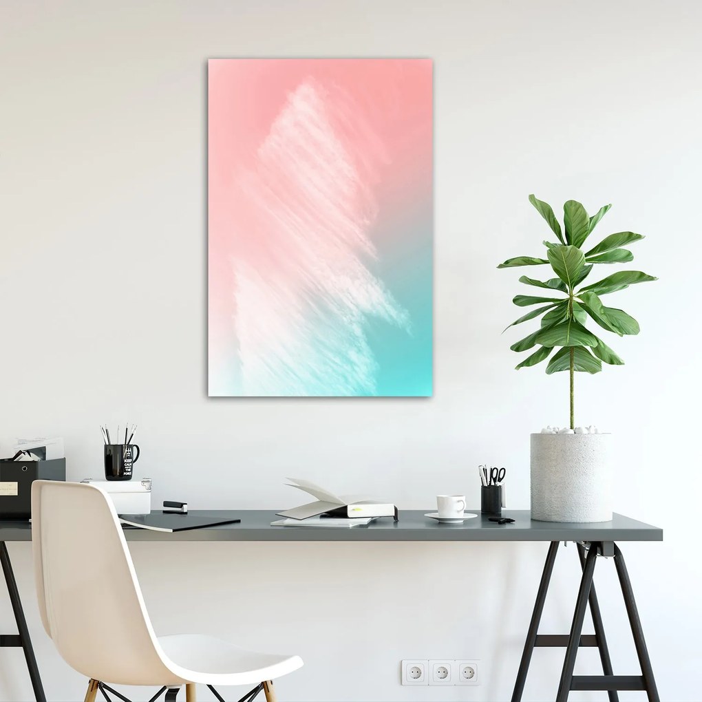 Gario Plagát Pastelová abstrakcia Farba rámu: Bez rámu, Rozmery: 40 x 60 cm