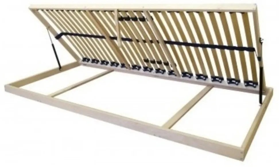 Lamelový rošt OPTIMAL 5V Bočný výklop - 90x200cm