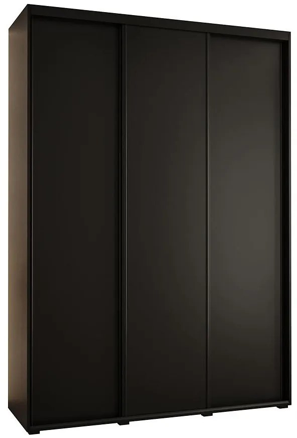 Skriňa 45 Canaris 1 200 čierna/čierna