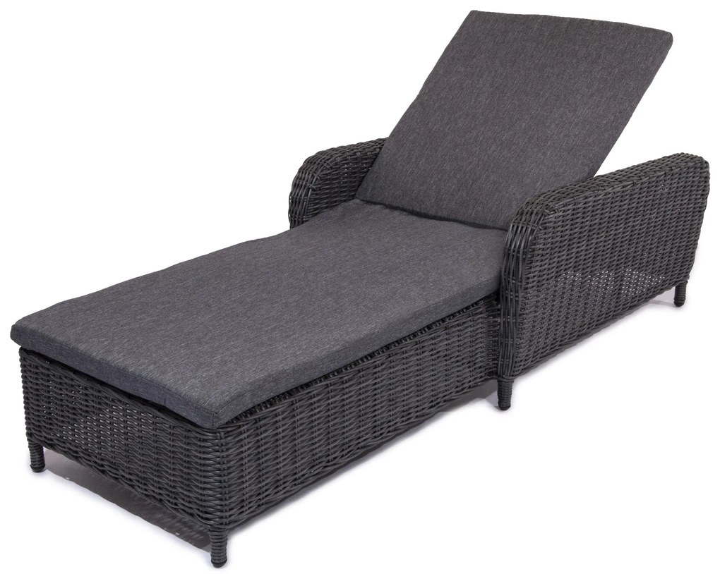 Ležadlo CHESTER tmavosivé