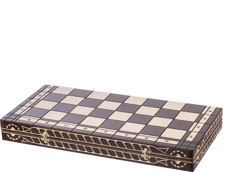 ČistéDrevo Drevené šachy 60 x 60 cm