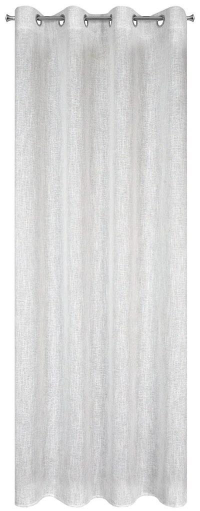 ZÁVES NA KRÚŽKOCH AGNES 140X250 CM BIELA