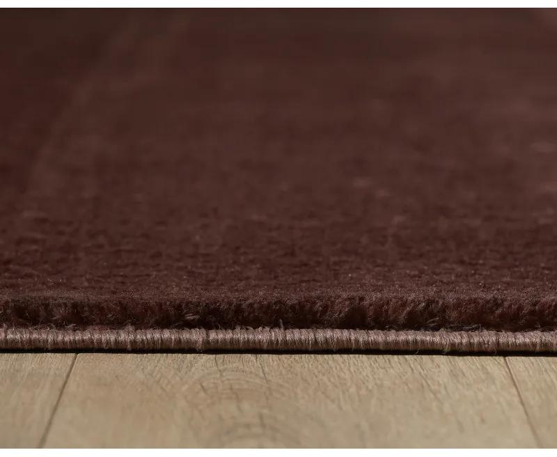 Ayyildiz koberce Kusový koberec Catwalk 2600 Brown kruh - 160x160 (priemer) kruh cm