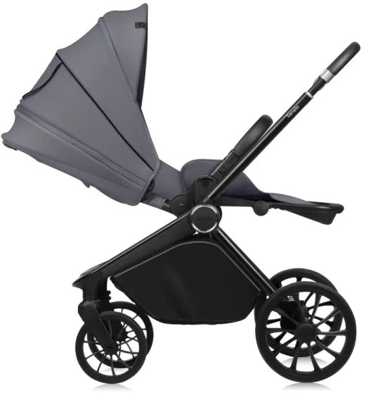 Lionelo - Kombinovaný kočík 3v1 MIKA PLUS Grey Stone