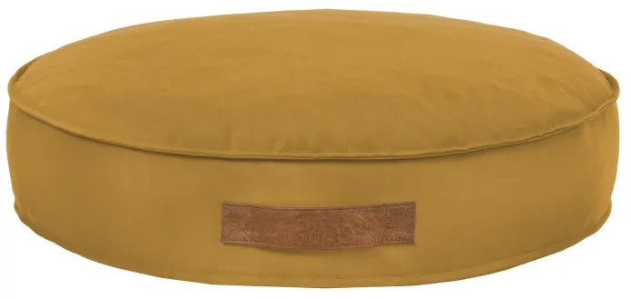 INTERMEDIC SK Okrúhly peliešok pre psa z plyšu s ortopedickou penou Farba: Sivá, Veľkosť: Priemer - 60 cm