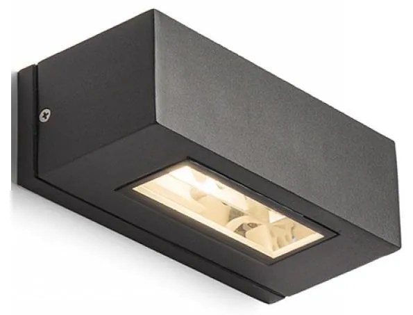 RED - Design Rendl-R10439 - Vonkajšie nástenné svietidlo WOOP 1xR7s/48W/230V IP54