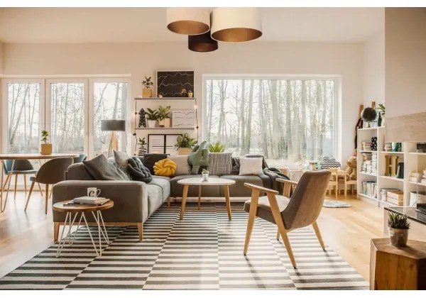 Stropné svietidlo SPACE 3xE27/60W/230V