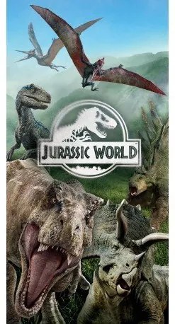 Detská osuška Jurassic World 70x140 cm