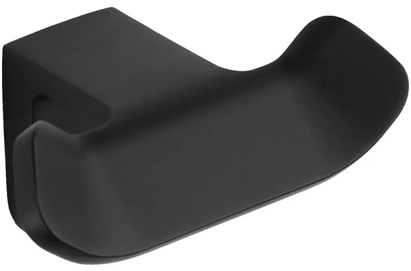 Mexen Lea, držiak na uterák 2-háčik, čierna matná, 7026035-70