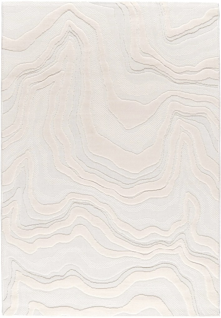 Balta, Kusový koberec Lexi 42304-060, 80x150, biela, obývacia izba