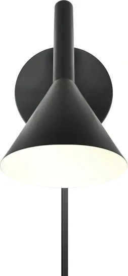 Nordlux - Nástenné svietidlo KELVIS 1xGU10/12W/230V čierne