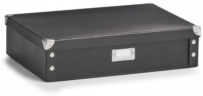 Zeller Present Triediaci organizér s priehradkami, na spodnú bielizeň, kravaty, opasky - TIE-BELT čierny